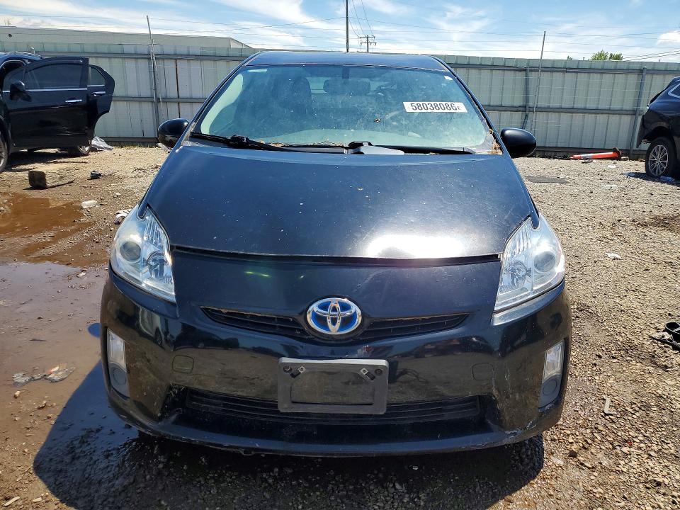 2011 Toyota Prius VIN JTDKN3DU7B0287297 COPART salvage auction — HAIL, Il - Salvage Certificate, sold $1,100 on 2026-07-31 (photo 5)