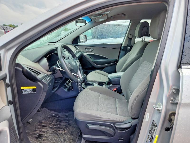 2015 Hyundai Santa fe VIN 5XYZTDLBXFG280189 COPART salvage auction — FRONT END, IL - SALVAGE CERTIFICATE, sold $1,800 on 2026-07-28 (photo 7)
