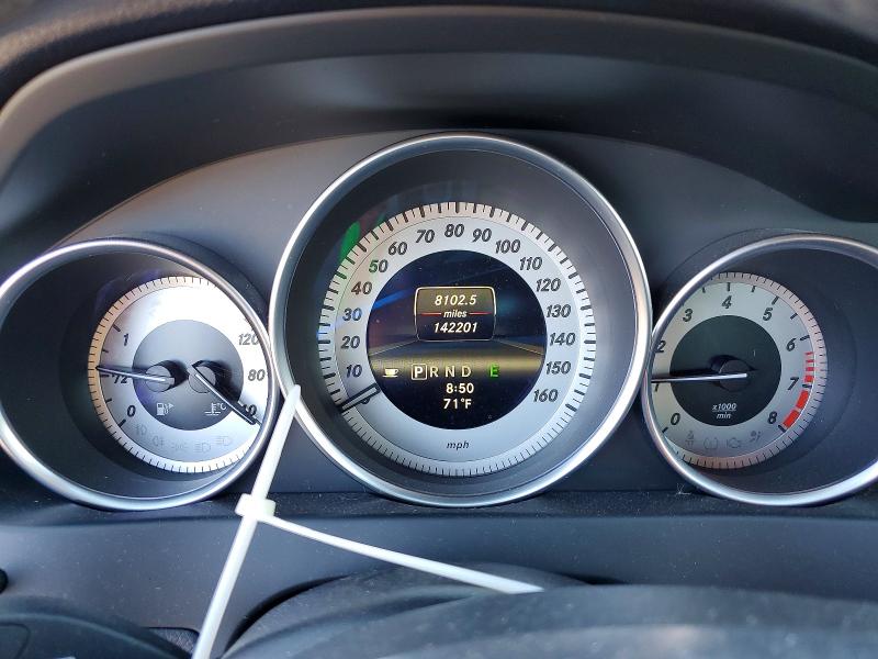 2013 Mercedes-benz C-klasse VIN WDDGF4HBXDR252386 COPART salvage auction — FRONT END, CA - SALVAGE CERTIFICATE, sold $1,250 on 2026-07-06 (photo 9)