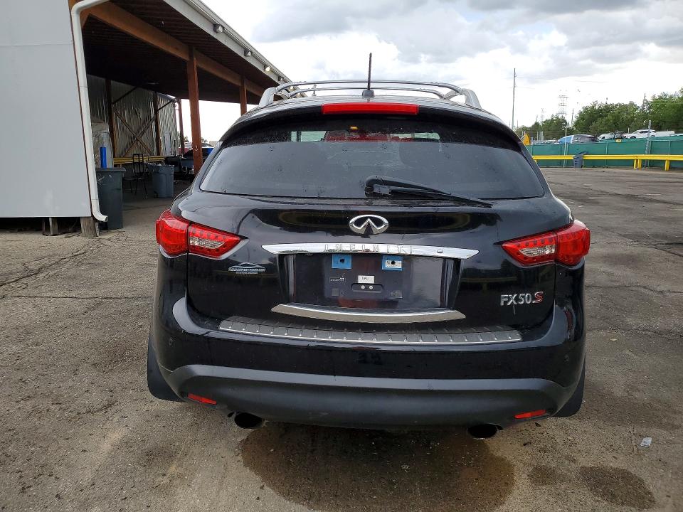 2011 Infiniti Fx50 VIN JN8BS1MW8BM760331 COPART salvage auction — FRONT END, CO - PUBLIC - SALVAGE TITLE (P), sold $1,900 on 2026-07-14 (photo 6)