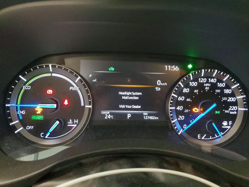 2020 Toyota Highlander hybrid VIN 5TDGBRCH8LS503663 COPART salvage auction — REAR END, On - Permit No Brand - Unfit, sold $4,400 on 2026-07-30 (photo 9)