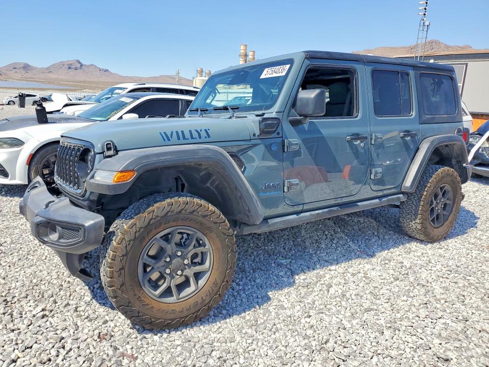 2025 Jeep Wrangler / VIN 1C4RJXN6XSW578553 — COPART salvage auction photo