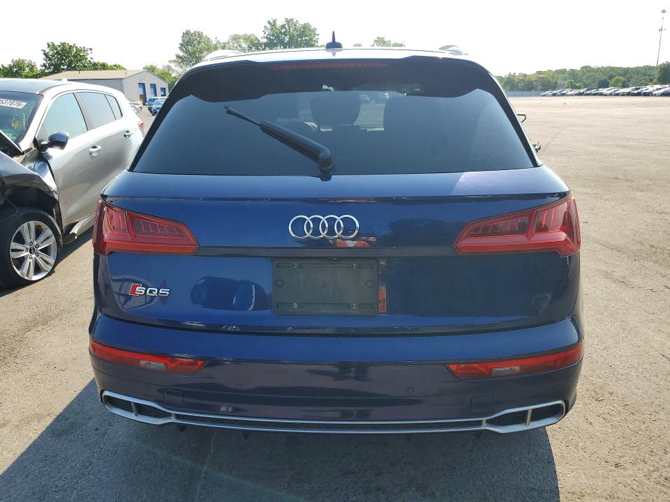 2018 Audi Sq5 VIN WA1A4AFY7J2118574 COPART salvage auction — WATER/FLOOD, Pa - Cert Of Salvage-W=Flood Veh, sold $3,400 on 2026-07-23 (photo 6)
