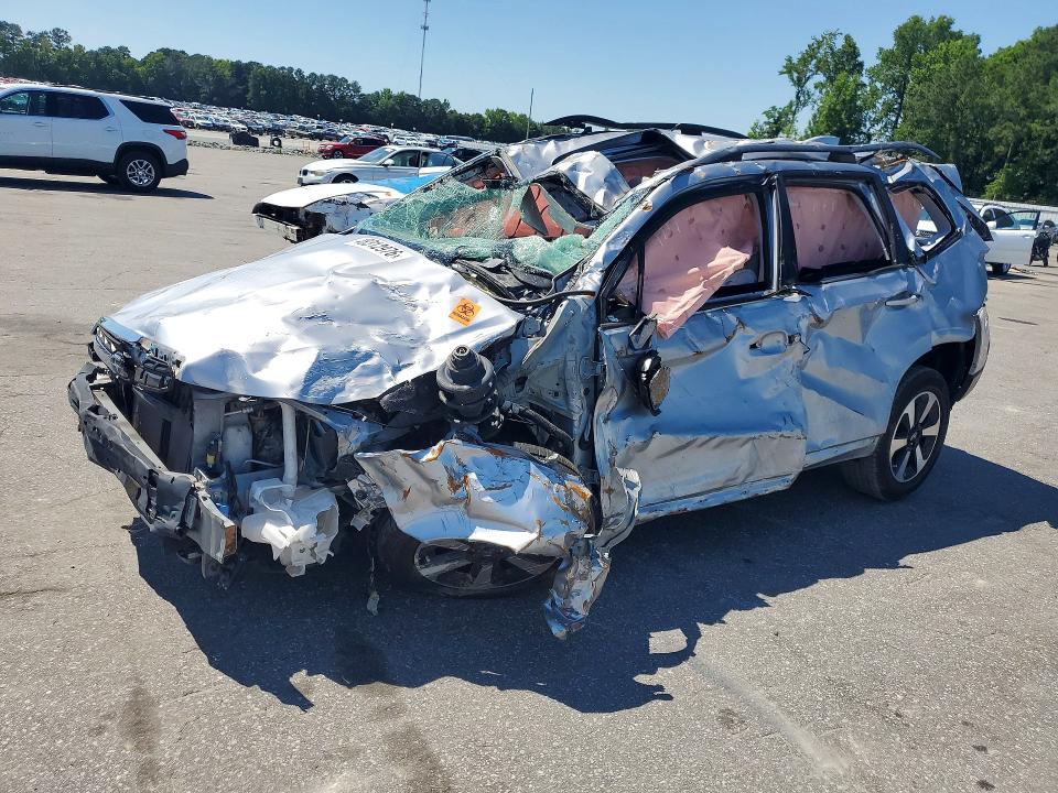 2018 Subaru Forester VIN JF2SJAECXJH403082 COPART salvage auction — ALL OVER, Nc - Salvage Certificate Of Title, sold $250 on 2026-07-16 (photo 1)