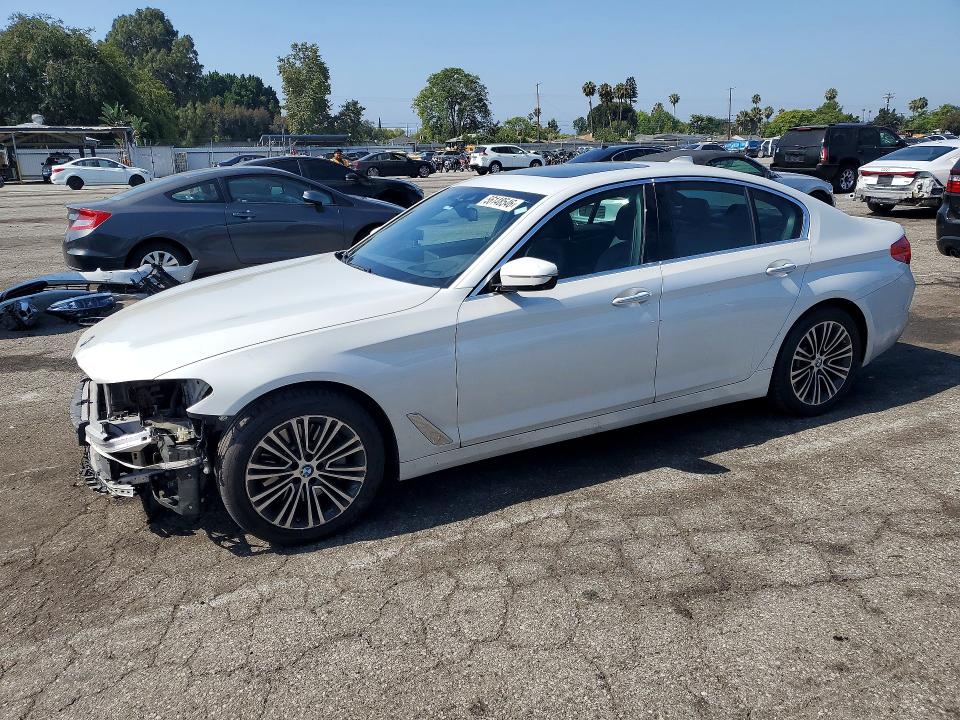 2018 BMW 5er VIN WBAJE5C51JWA94057 COPART salvage auction — FRONT END, CA - SALVAGE CERTIFICATE, sold $11,600 on 2026-07-24 (photo 1)