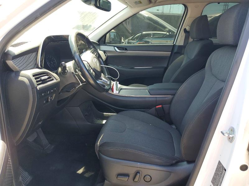 2020 Hyundai VIN KM8R34HE8LU083661 COPART salvage auction — FRONT END, Ca - Salvage Certificate, sold $4,100 on 2026-07-17 (photo 7)
