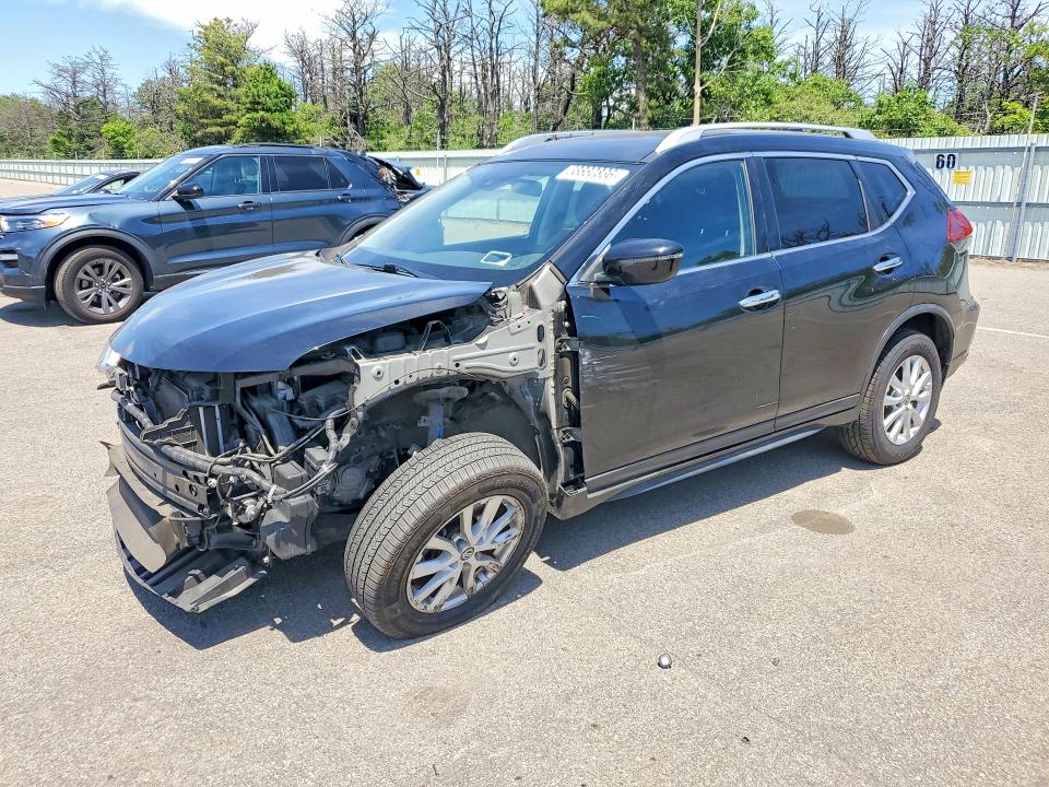 2019 Nissan Rogue VIN KNMAT2MVXKP545789 COPART salvage auction — FRONT END, Ny - Mv-907A Salvage Certificate, sold $2,900 on 2026-07-27 (photo 1)