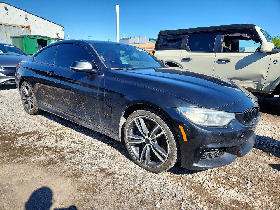 2016 BMW 4 series VIN WBA3R5C51GK374605 COPART salvage auction — SIDE, ON - PERMIT NO BRAND - UNFIT, sold $2,100 on 2026-07-21 (photo 4)
