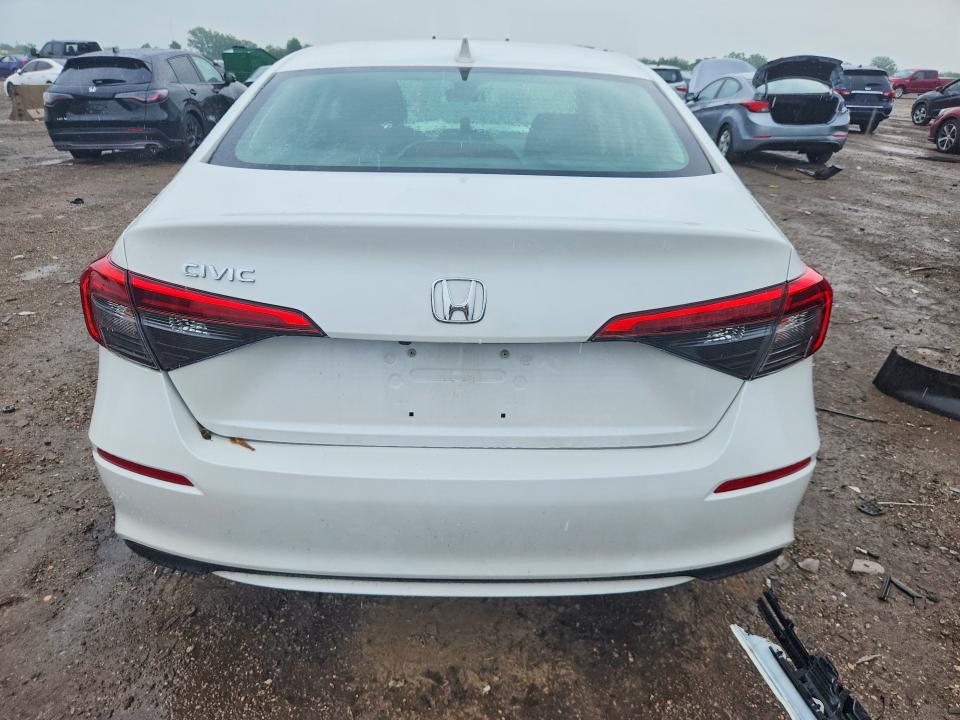 2022 Honda Civic VIN JHMFE1F79NX009461 COPART salvage auction — FRONT END, Il - Salvage Certificate, sold $3,650 on 2026-07-30 (photo 6)