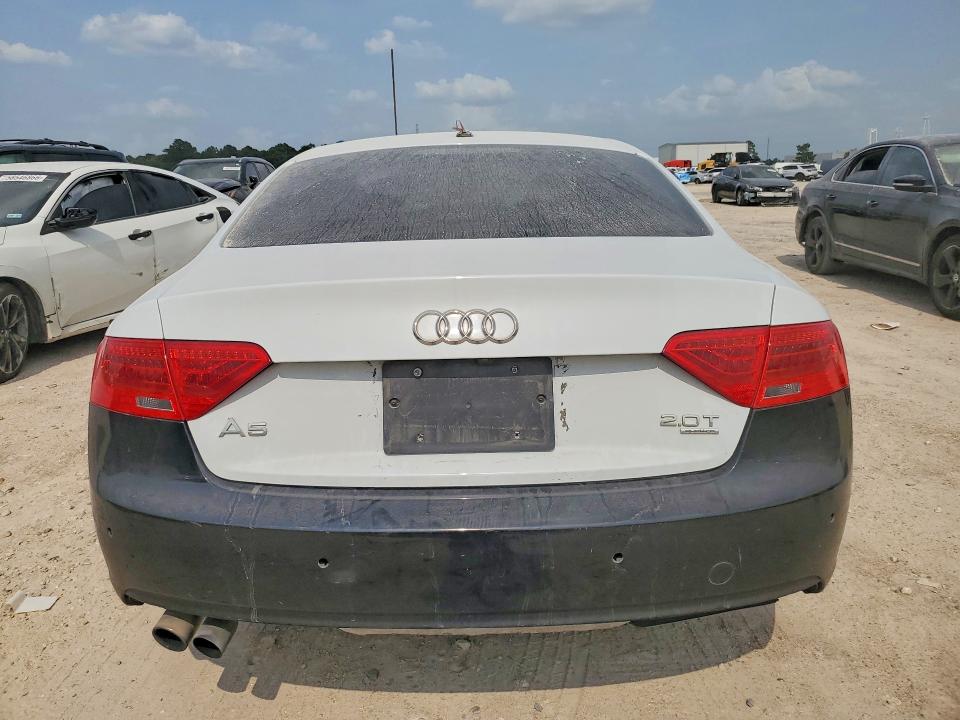 2014 Audi A5 VIN WAULFAFR4EA028485 COPART salvage auction — MINOR DENT/SCRATCHES, Tx - Cert Of Title-Rebuilt Salvage, sold $625 on 2026-07-10 (photo 6)