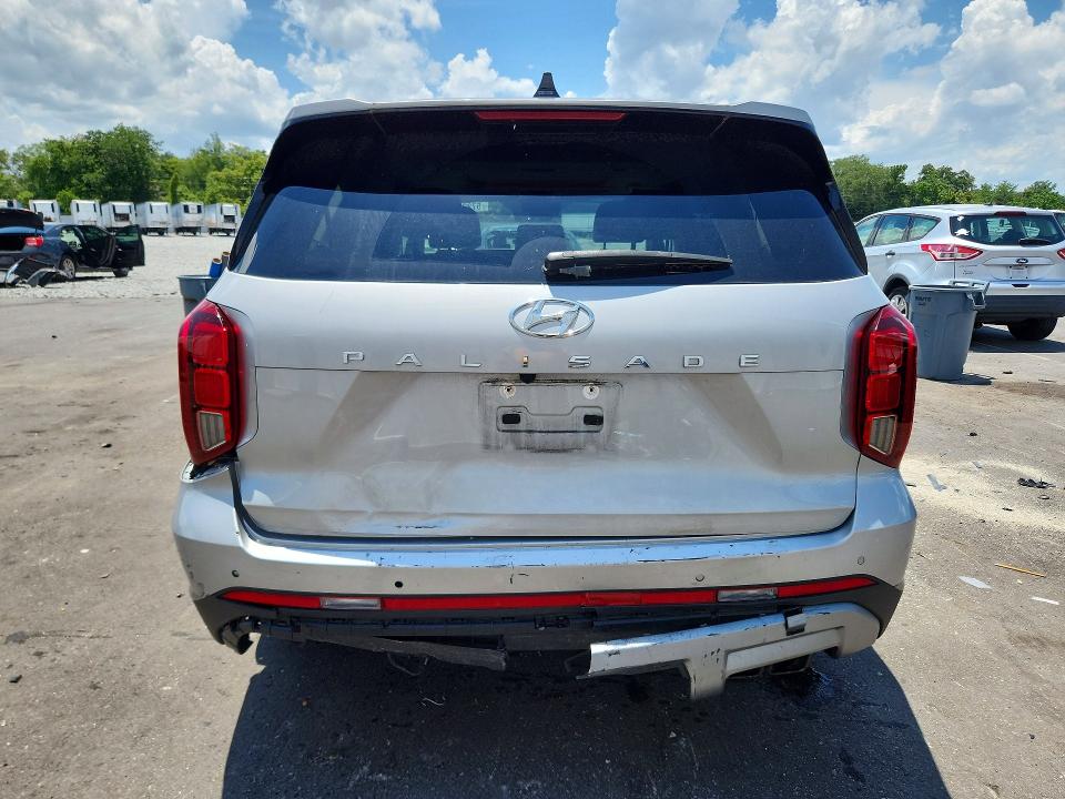 2023 Hyundai VIN KM8R44GE8PU547357 COPART salvage auction — REAR END, Fl - Cert Of Title Slvg Rebuildable, sold $13,300 on 2026-07-13 (photo 6)