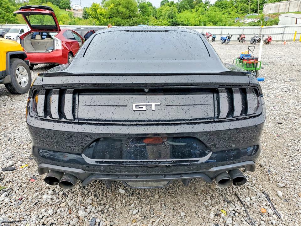 2018 Ford Mustang VIN 1FA6P8CF6J5113160 COPART salvage auction — FRONT END, Ky - Cert Of Title-Salvage, sold $10,000 on 2026-08-21 (photo 6)