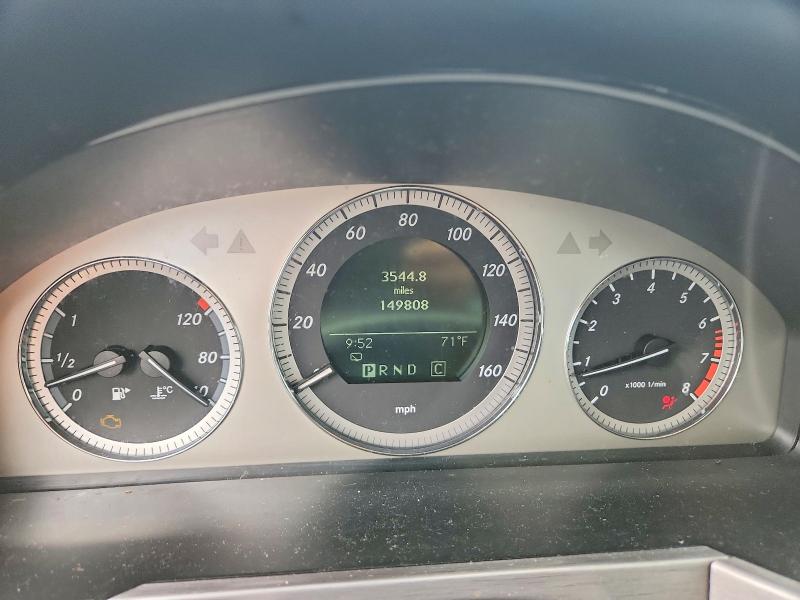 2010 Mercedes-benz Glk-class VIN WDCGG8HB3AF325829 COPART salvage auction — FRONT END, IL - CERT OF TITLE-REBUILT, sold $175 on 2026-07-13 (photo 9)