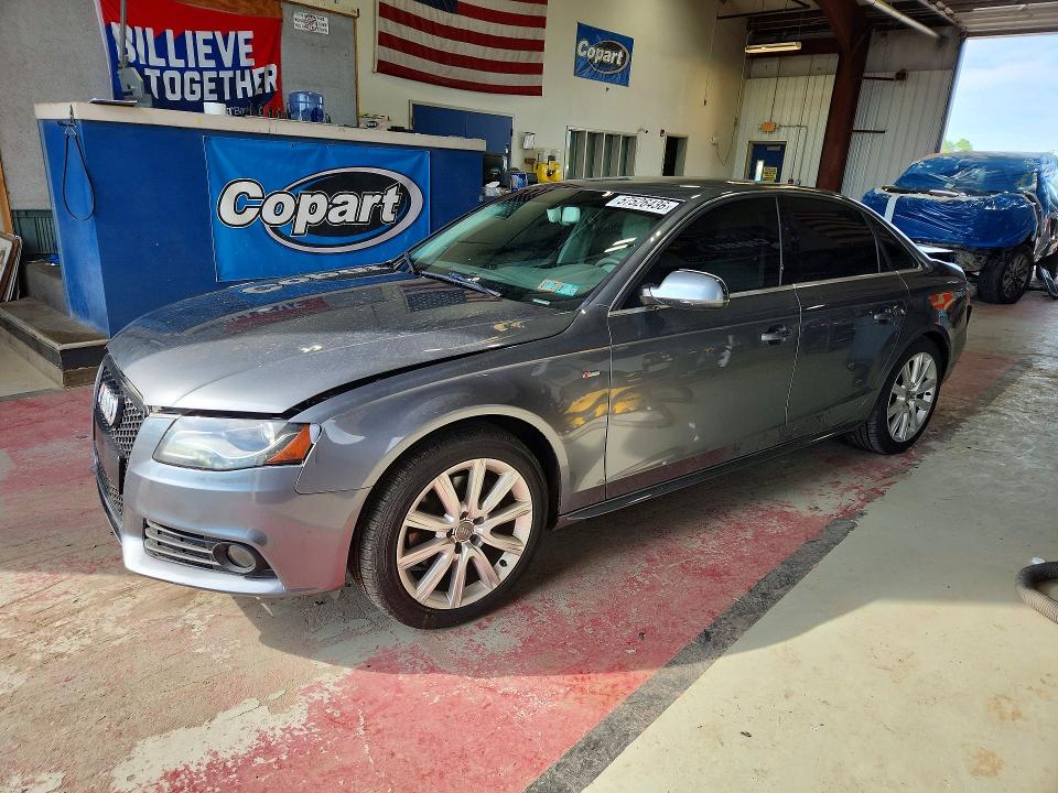 2012 Audi A4 VIN WAUFFAFL8CN014460 COPART salvage auction — REAR END, PA - CERT OF SALV-R=RECONSTRUCTED, sold $175 on 2026-07-27 (photo 1)