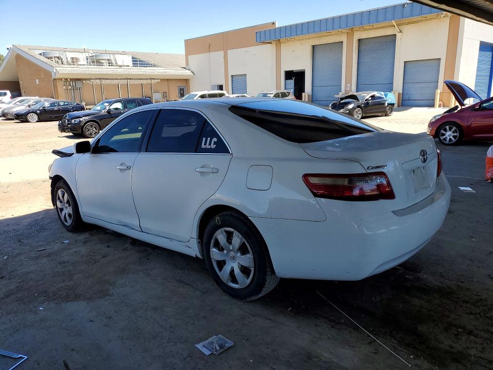 2007 Toyota Camry VIN JTNBE46K173004833 COPART salvage auction — FRONT END, CA - SALVAGE CERTIFICATE, sold $425 on 2026-07-21 (photo 2)