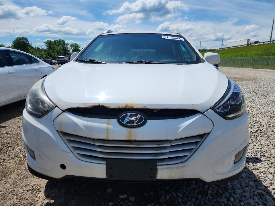 2014 Hyundai VIN KM8JUCAG6EU875388 COPART salvage auction — NORMAL WEAR, Oh - Certificate Of Title, sold $925 on 2026-07-08 (photo 5)
