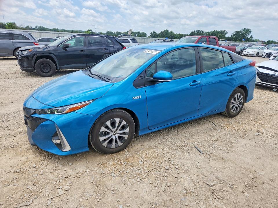 2021 Toyota VIN JTDKAMFP0M3180442 COPART salvage auction — SIDE, Ks - Cert Of Title-Salvage, sold $6,900 on 2026-07-16 (photo 1)