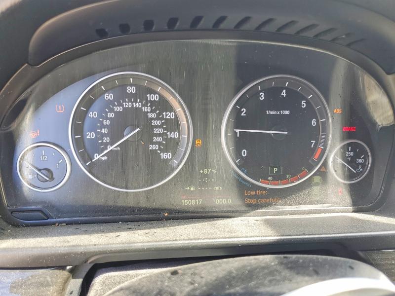 2013 BMW 5er VIN WBAXG5C55DD233382 COPART salvage auction — FRONT END, Ca - Dis/Dlr/Exp Only Lien Papers, sold $400 on 2026-07-13 (photo 9)