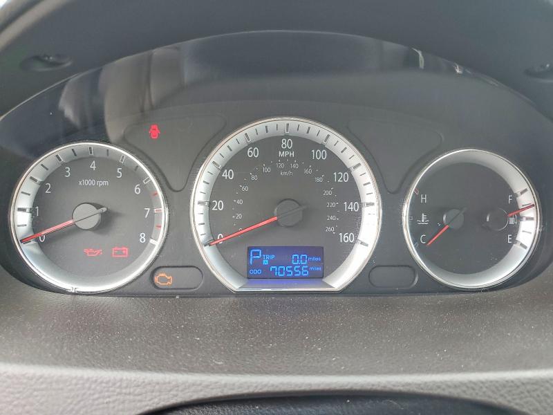 2010 Hyundai Sonata VIN 5NPET4AC5AH624183 COPART salvage auction — REAR END, Wa - Vehicle Cert Of Ownership-Titl, sold $725 on 2026-07-06 (photo 9)