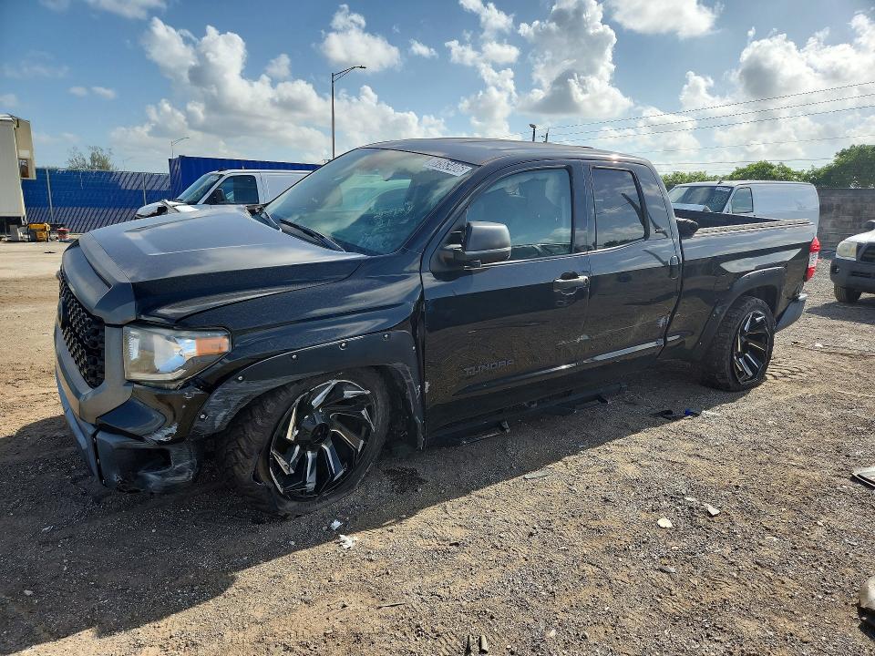 2019 Toyota Tundra VIN 5TFRM5F17KX142638 COPART salvage auction — SIDE, Fl - Certificate Of Title, sold $8,800 on 2026-07-16 (photo 1)