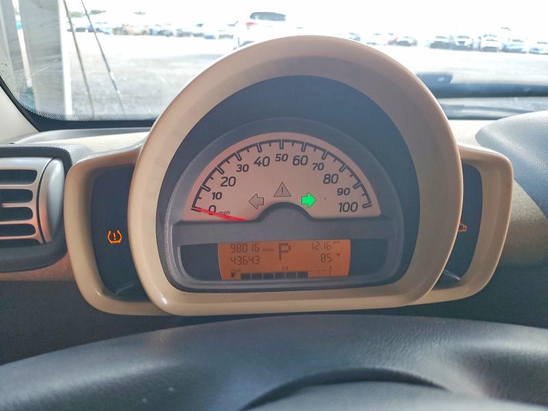 2009 Smart Fortwo VIN WMEEJ31X89K250881 COPART salvage auction — FRONT END, FL - CERT OF TITLE SLVG REBUILDABLE, sold $525 on 2026-07-08 (photo 9)