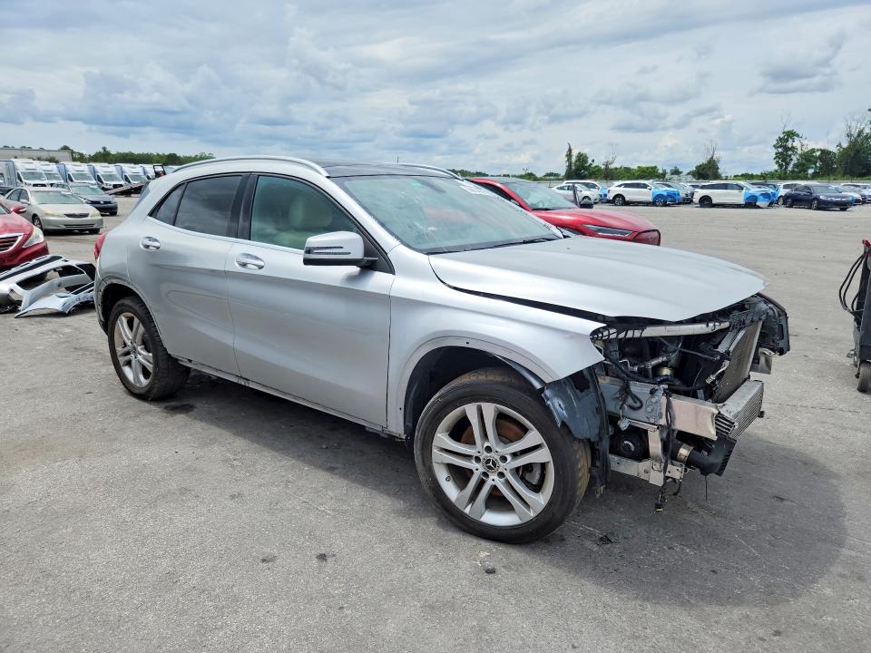 2018 Mercedes-benz Gla-klasse VIN WDCTG4EB2JJ474323 COPART salvage auction — FRONT END, In - Certificate Of Title, sold $4,500 on 2026-07-28 (photo 4)