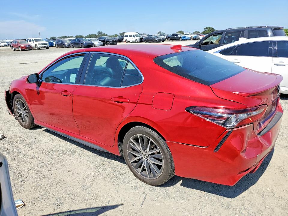 2022 Toyota Camry VIN 4T1T11AK3NU005107 COPART salvage auction — FRONT END, Ca - Salvage Certificate, sold $6,600 on 2026-07-02 (photo 2)