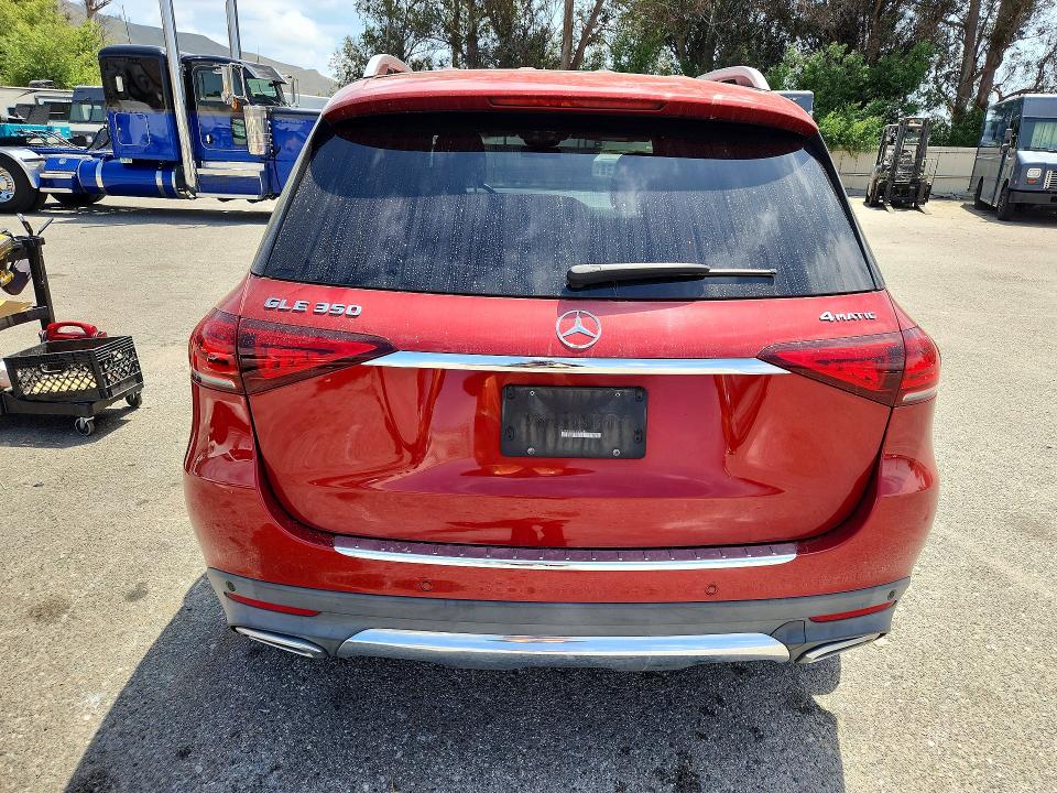 2020 Mercedes-benz Gle VIN 4JGFB4KBXLA072246 COPART salvage auction — MINOR DENT/SCRATCHES, Ca - Dis/Dlr/Exp Only Clean Title, sold $13,100 on 2026-07-31 (photo 6)