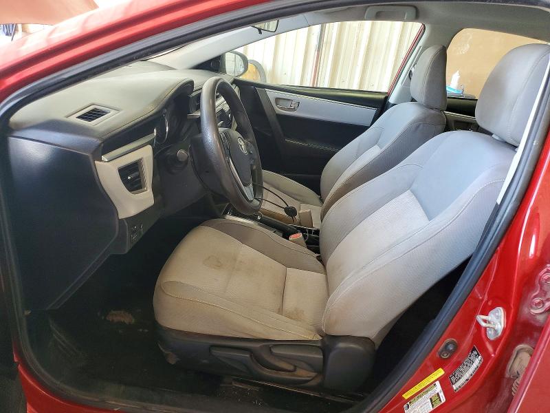 2015 Toyota Corolla VIN 5YFBURHE4FP255346 COPART salvage auction — REAR END, Tx - Salvage Vehicle Title, sold $150 on 2026-07-24 (photo 7)