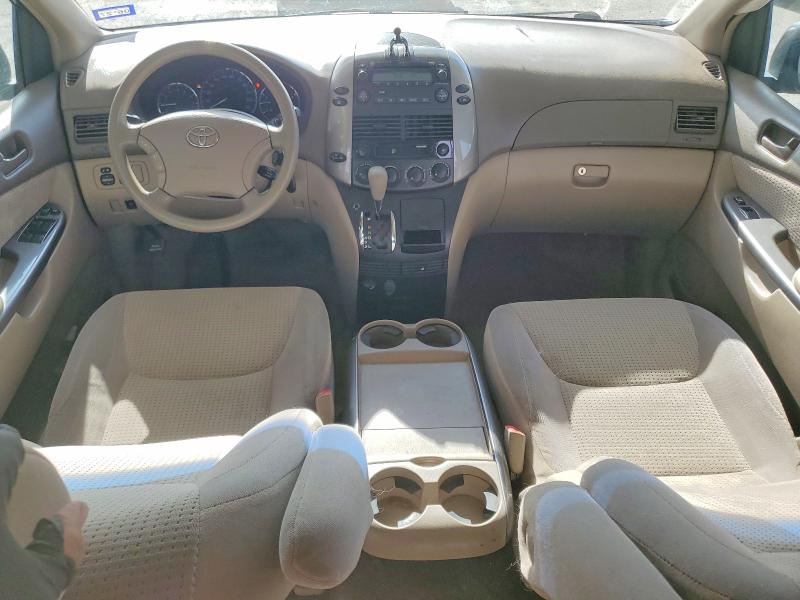 2006 Toyota Sienna VIN 5TDZA23CX6S539897 COPART salvage auction — SIDE, Tx - Salvage Vehicle Title, sold $950 on 2026-07-24 (photo 8)