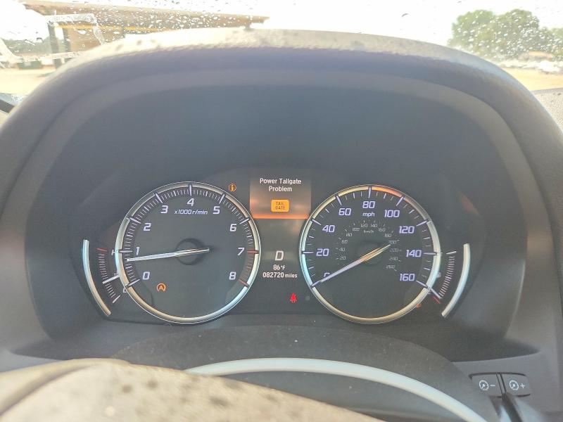 2020 Acura Mdx VIN 5J8YD3H53LL003035 COPART salvage auction — MINOR DENT/SCRATCHES, Al - Cert Of Title-Rebuilt (P), sold $4,850 on 2026-07-08 (photo 9)