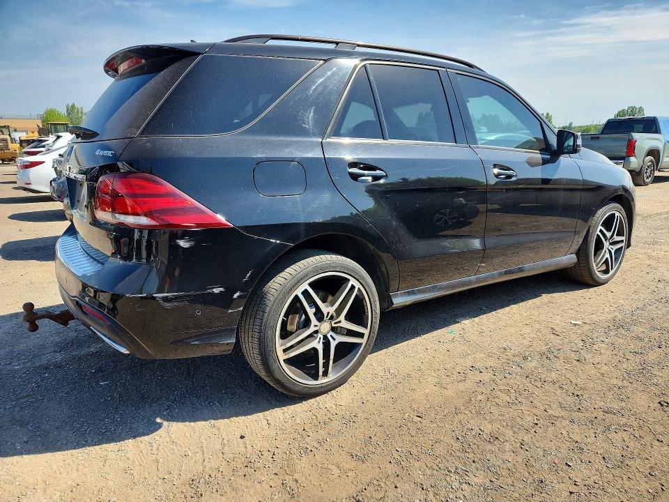 2016 Mercedes-benz Gle VIN 4JGDA2EB3GA758290 COPART salvage auction — UNDERCARRIAGE, On - Permit No Brand - Unfit, sold $10,200 on 2026-07-30 (photo 3)