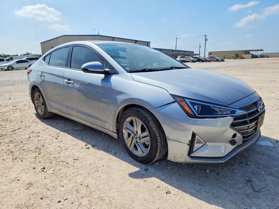 2020 Hyundai VIN KMHD84LF3LU068111 COPART salvage auction — FRONT END, Tx - Salvage Vehicle Title, sold $6,300 on 2026-07-02 (photo 4)