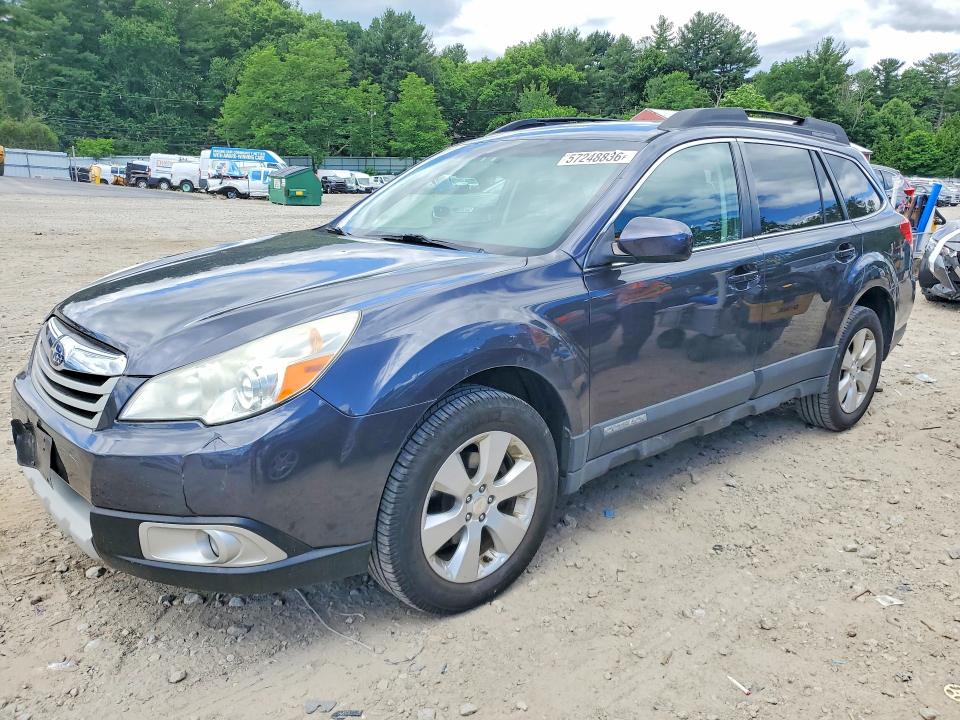 2010 Subaru Outback VIN 4S4BRBKC4A3365682 COPART salvage auction — REAR END, Ma - Cert Of Title-Reconstrctd Coll, sold $775 on 2026-07-02 (photo 1)