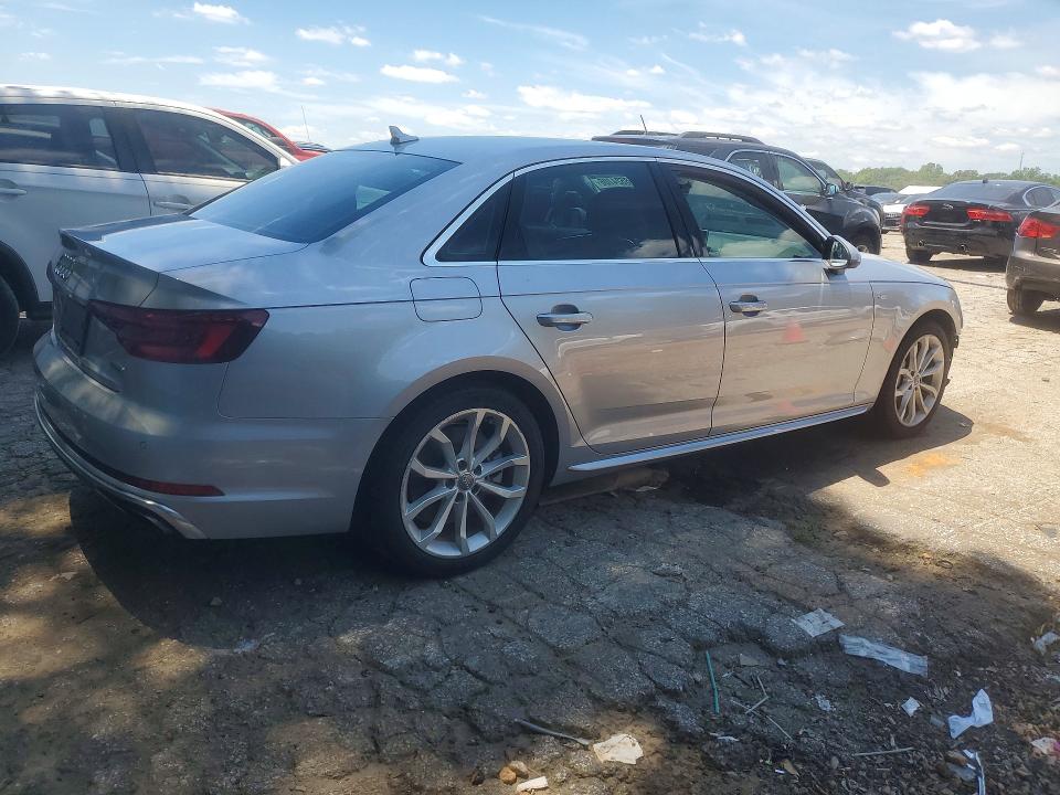 2019 Audi A4 VIN WAUFNBF45KN008146 COPART salvage auction — FRONT END, Ga - Cert Of Title-Salvage, sold $325 on 2026-07-21 (photo 3)