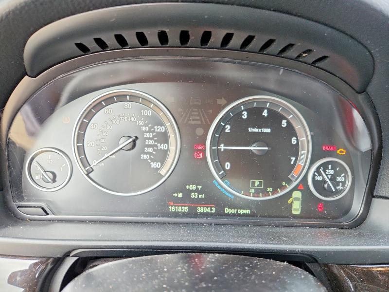 2016 BMW 5er VIN WBA5A7C50GG147128 COPART salvage auction — REAR END, Ct - Cert Of Title-Salvage, sold $525 on 2026-07-28 (photo 9)