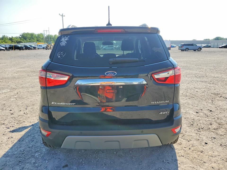 2019 Ford Ecosport VIN MAJ6S3KL0KC286422 COPART salvage auction — FRONT END, NY - MV-907A SALVAGE CERTIFICATE, sold $1,900 on 2026-07-13 (photo 6)
