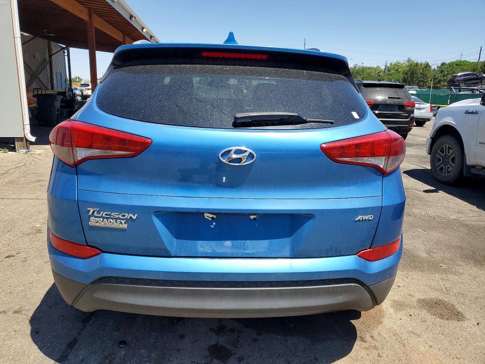 2018 Hyundai Tucson VIN KM8J3CA45JU656814 COPART salvage auction — SIDE, Co - Dis/Dlr/Exp Only Clean Title, sold $2,650 on 2026-07-23 (photo 6)