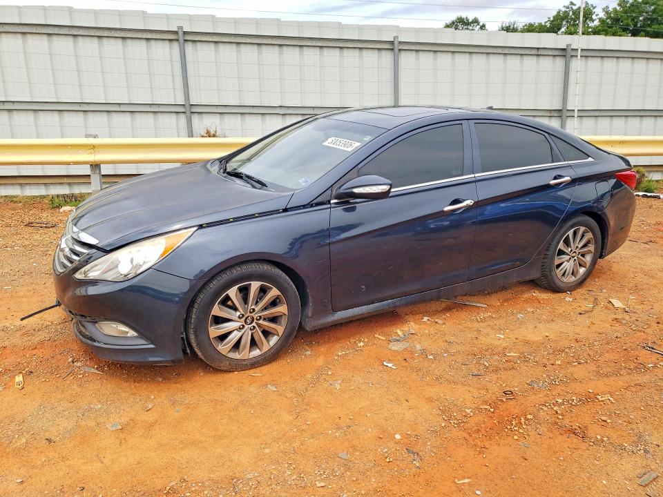 2014 Hyundai VIN 5NPEC4AC5EH829265 COPART salvage auction — FRONT END, Va - Certificate Of Title, sold $100 on 2026-07-10 (photo 1)