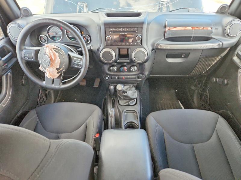 2014 Jeep Wrangler / VIN 1C4AJWAG0EL294649 COPART salvage auction — FRONT END, Ab - Bos - Salvage, sold $300 on 2026-07-23 (photo 8)