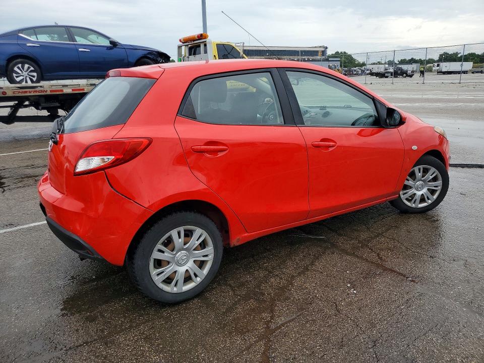 2013 Mazda 2 VIN JM1DE1KY5D0154995 COPART salvage auction — REAR END, Oh - Certificate Of Title, sold $875 on 2026-07-10 (photo 3)