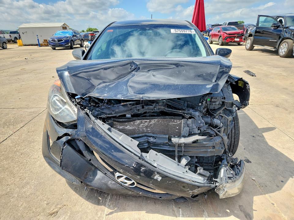 2014 Hyundai VIN KMHD35LH0EU181510 COPART salvage auction — FRONT END, Tx - Salvage Vehicle Title, sold $300 on 2026-07-27 (photo 5)