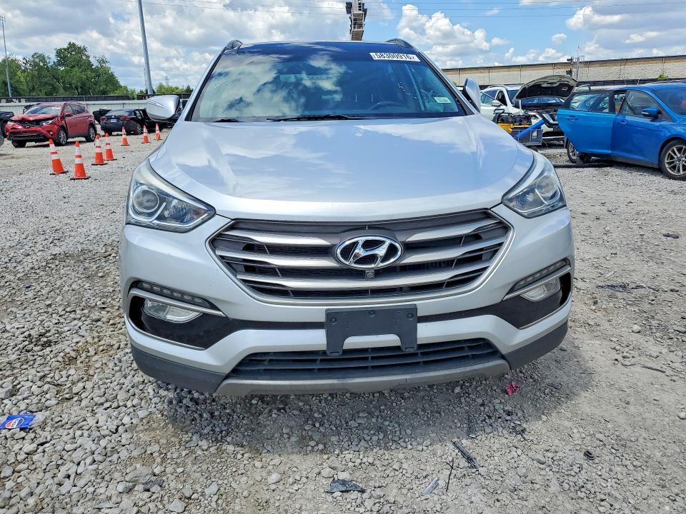 2017 Hyundai Santa fe VIN 5XYZWDLA6HG501675 COPART salvage auction — REAR END, Wv - Certificate Of Title, sold $4,250 on 2026-07-07 (photo 5)