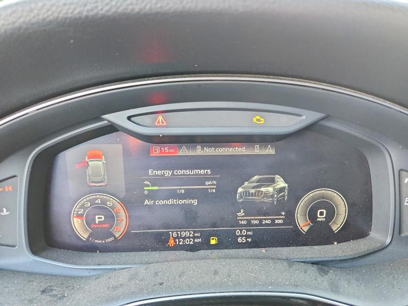 2019 Audi Q8 VIN WA1AVAF19KD017493 COPART salvage auction — MINOR DENT/SCRATCHES, TX - CERTIFICATE OF TITLE (P), sold $16,800 on 2026-07-30 (photo 9)