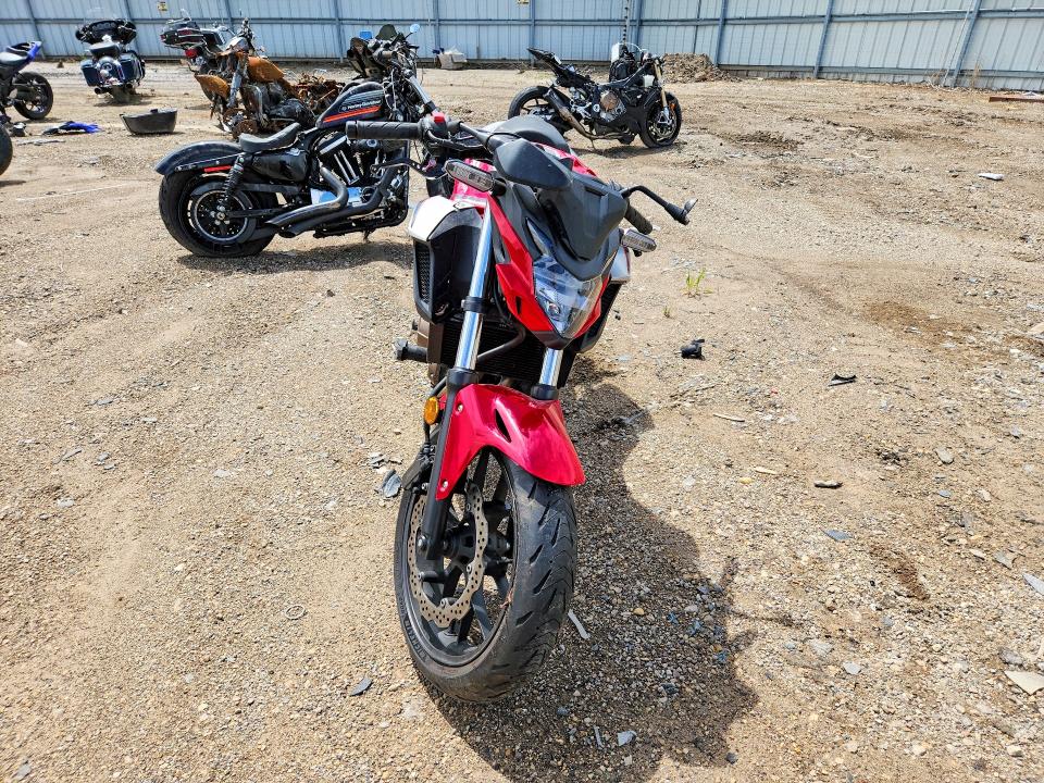 2019 Honda Cb VIN MLHPC6311K5000217 COPART salvage auction — UNDERCARRIAGE, Il - Salvage Certificate, sold $1,150 on 2026-07-16 (photo 2)