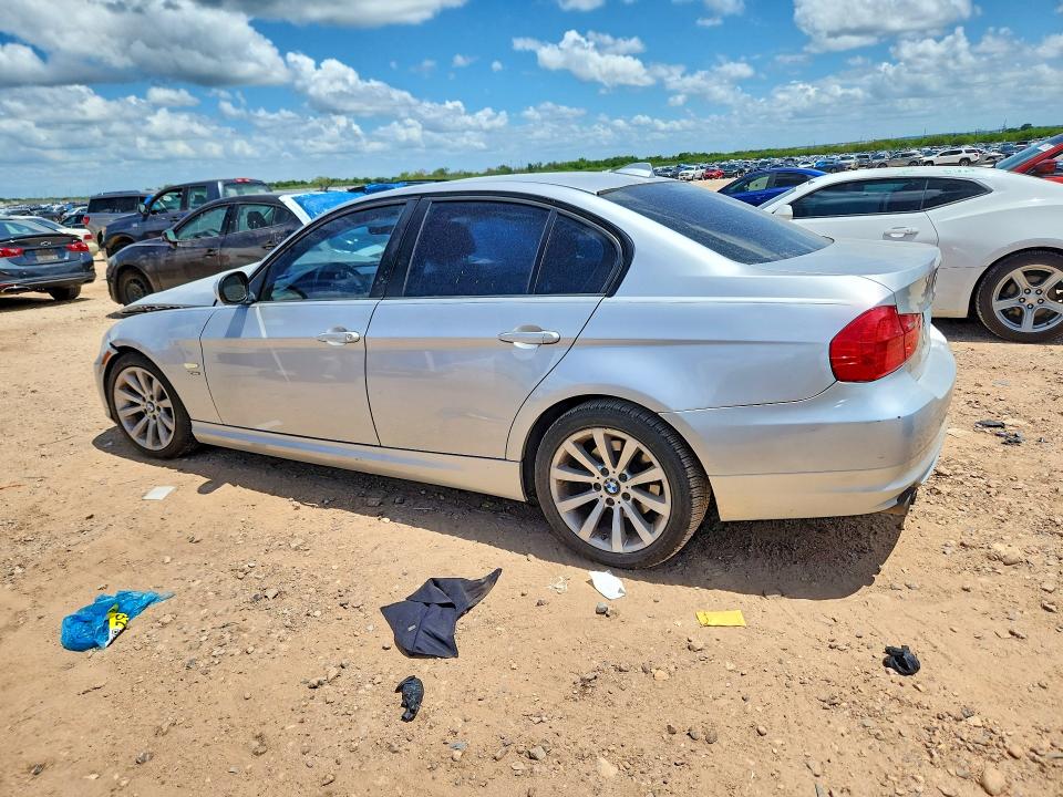 2011 BMW 3 series VIN WBAPK5G52BNN79079 COPART salvage auction — FRONT END, Tx - Salvage Vehicle Title, sold $150 on 2026-07-30 (photo 2)