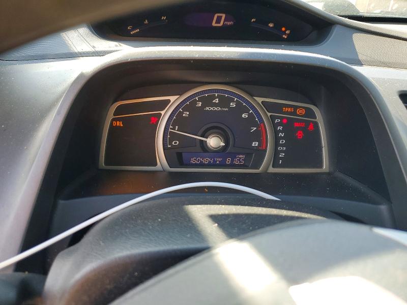 2010 Honda Civic VIN 2HGFA1F35AH314742 COPART salvage auction — DAMAGE HISTORY, Tx - Salvage Vehicle Title, sold $650 on 2026-07-02 (photo 9)