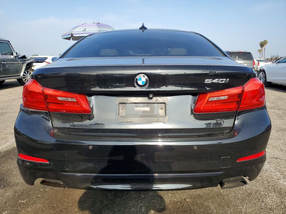 2017 BMW 5er VIN WBAJE5C32HG917112 COPART salvage auction — REAR END, Ca - Salvage Certificate, sold $9,000 on 2026-07-24 (photo 6)