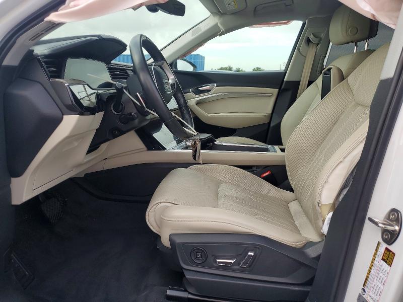 2021 Audi E-tron VIN WA1VAAGE9MB014672 COPART salvage auction — FRONT END, Fl - Certificate Of Destruction, sold $6,300 on 2026-07-10 (photo 7)