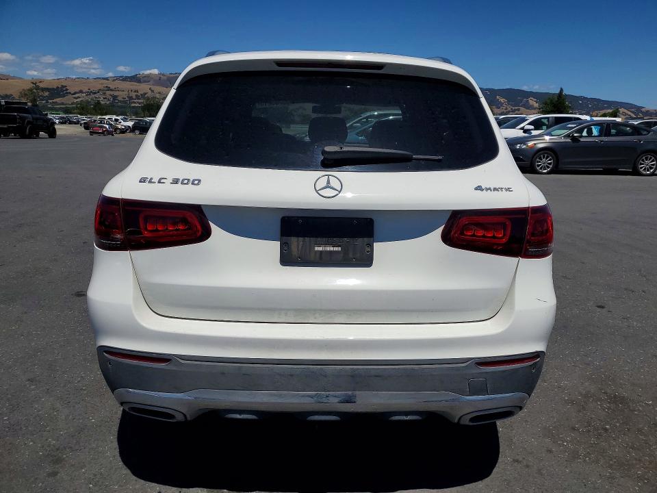 2020 Mercedes-benz Glc VIN WDC0G8EB7LF680429 COPART salvage auction — REAR END, Ca - Salvage Certificate, sold $550 on 2026-07-30 (photo 6)